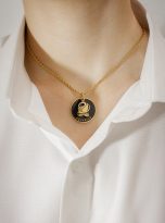 Aquarius Zodiac Pendant Necklace
