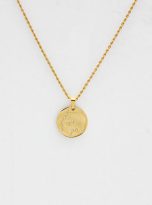 Aquarius Zodiac Pendant Necklace (2)
