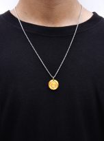 Micro Zircon Golden Pendant For Men NYMZGPME-05-Golden