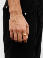 Plain Stainless steel Ring (Golden,Black,Silver) (3)