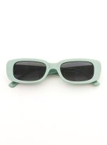 Retro Rectangle Sunglasses Fashion For Women (10)