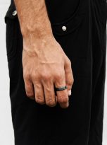 Tungsten Carbide Classic Ring For Men NYTCRME-04-Black