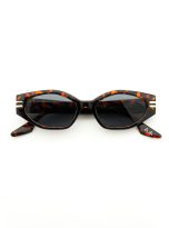 Vintage Small Retro Leopard Sunglasses For Unisex (2)