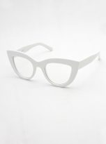 Women’s Cat-Eye White EyeGlasses