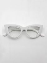 Women’s Cat-Eye White EyeGlasses (2)