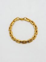 Square Link Bracelet [Silver, Golden] For Women (2)