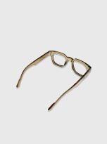 OPULENT SQUARE EYEGLASSES GOLDEN HONEY (8)