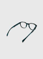 Ocean Phantom Round Eyeglasses in Midnight Teal Marble For Men’s & Women’s (8)