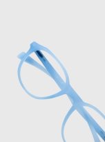 Sky Whisper Round Eyeglasses in Sky Blue For Men’s & Women’s (4)