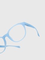 Sky Whisper Round Eyeglasses in Sky Blue For Men’s & Women’s (6)