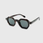 HEXAGON TORTOISE SQURE SUNGLASSES