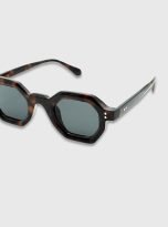 HEXAGON TORTOISE SQURE SUNGLASSES (2)