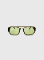 SOFT SQUARE RECTANGULAR TRANSLUCENT OLIVE GREEN (7)
